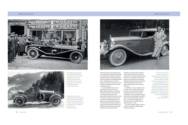 Bugatti Type 50 - The Autobiography Of Bugatti's First Le Mans Car (li 