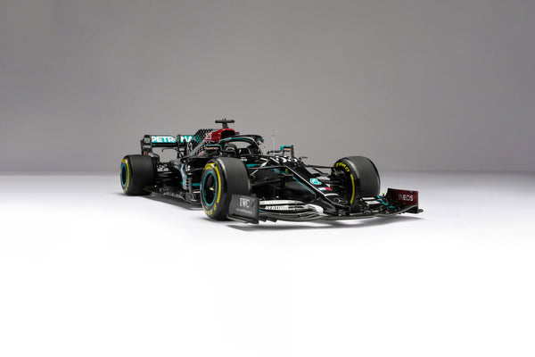 This incredibly detailed 1:4 scale model of Lewis Hamilton's F1
