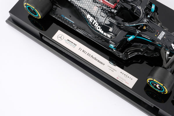 Voiture Miniature 1/43 Bburago Mercedes-AMG Petronas Motorsport Team Lewis  Hamilton F1 Driver Officiel Formule 1