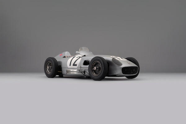 メルセデスベンツW196モノポスト-1955年イギリスGP優勝者-レースウェザード – Amalgam Collection