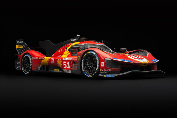 Revealing the Race Weathered 2023 Le Mans Winning Ferrari 499P
