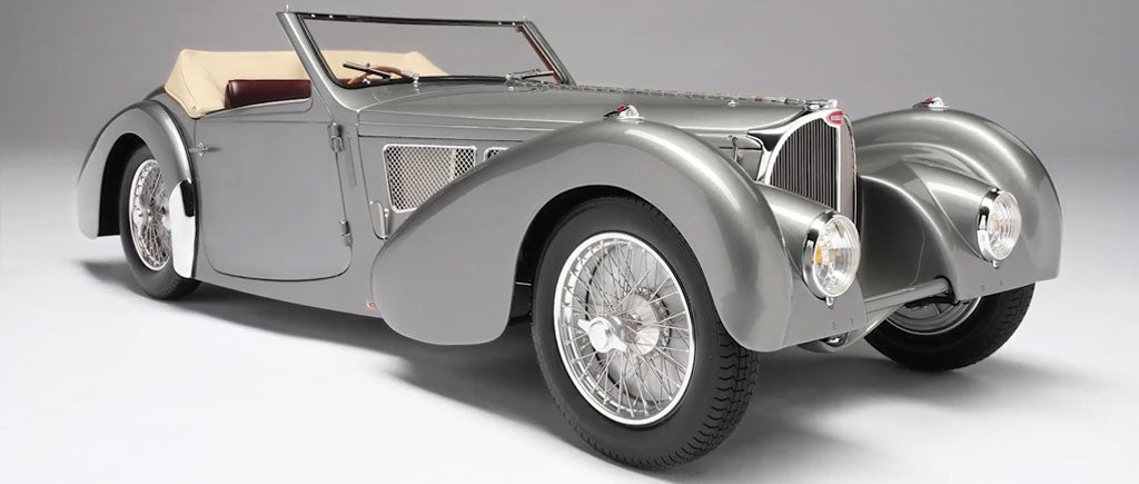 Model Handling: Bugatti 57SC Atlantic - Gangloff Cabriolet