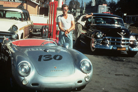 Porsche 550 RS Spyder 'Little Bastard' (1955) Edición con figura de James Dean