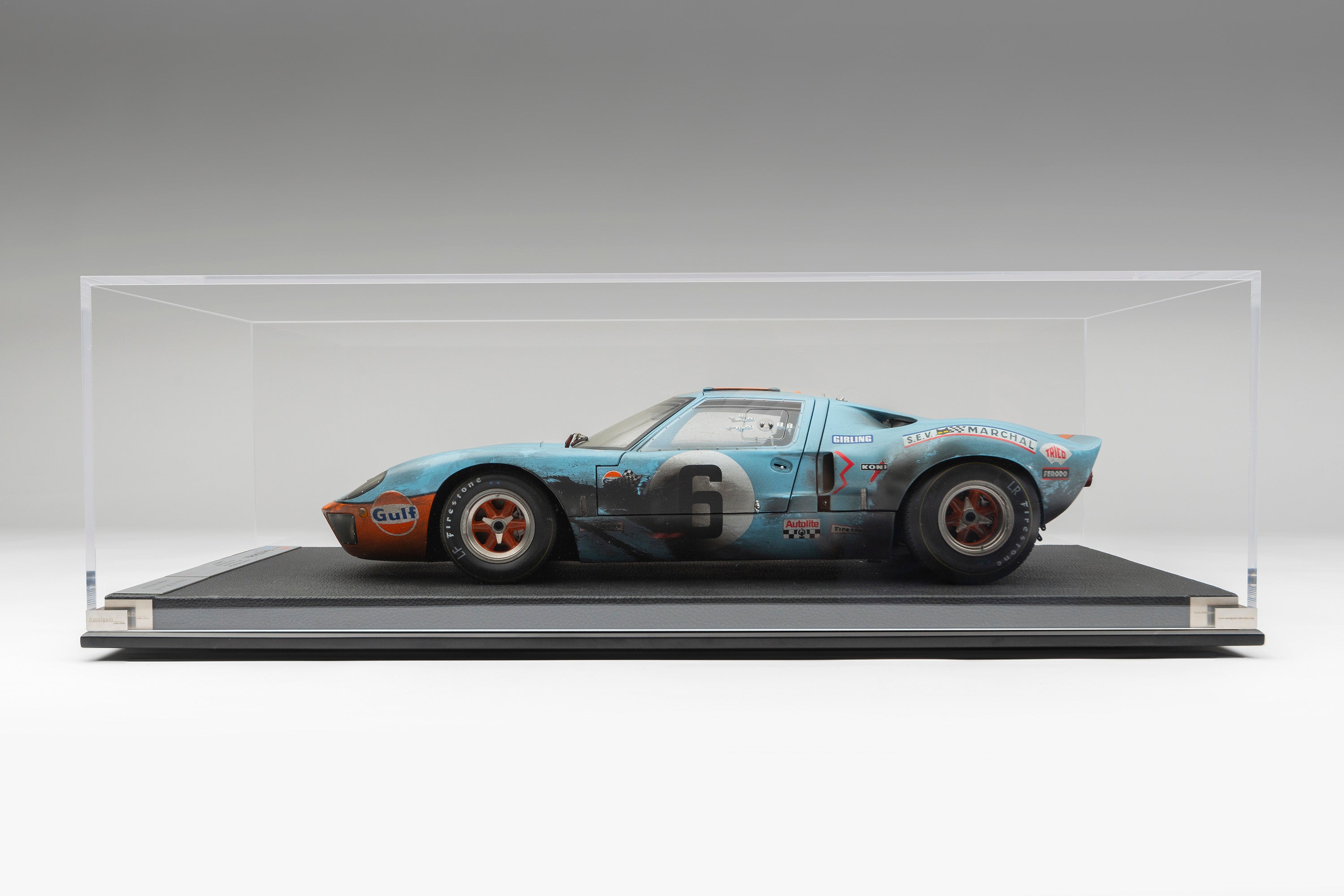 1/43 希少アイテム　フォード　GT40 #68 1969年ルマン　6位入賞車　レコード完成品