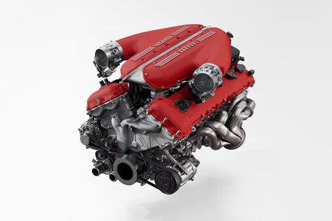 Ferrari 12-Zylinder-V12 F140HD Motor und Getriebe