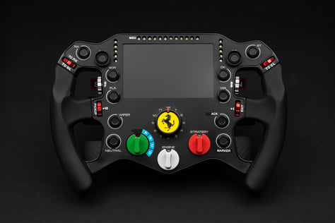 Ferrari 499P Steering Wheel - 2023 Le Mans Winner