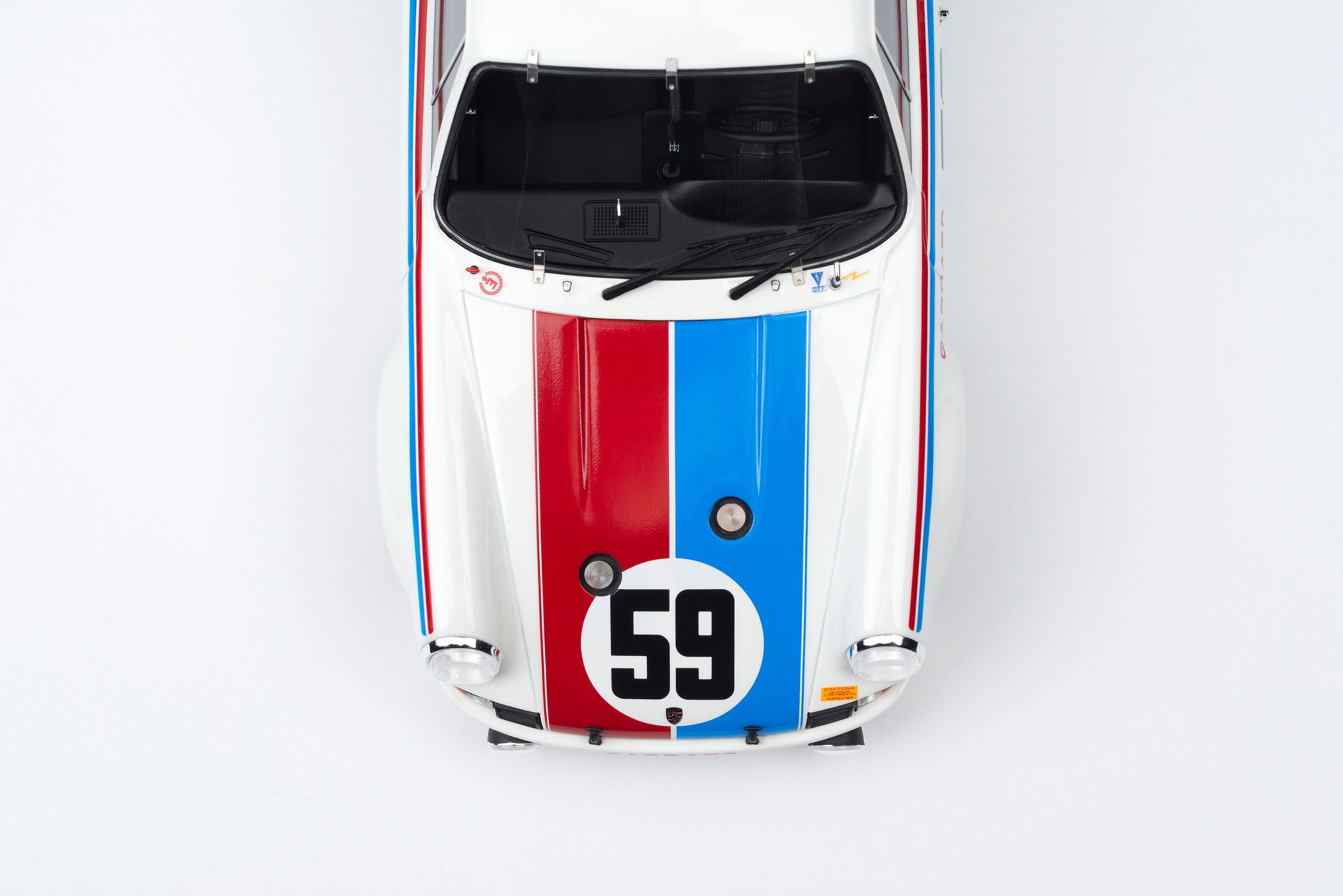 品質保証人気1973年　ポルシェ　911　RSR ルグランデバザール　ミニカー ダイキャスト 1:18 2006年 ロサンゼルス直輸入 レーシングカー