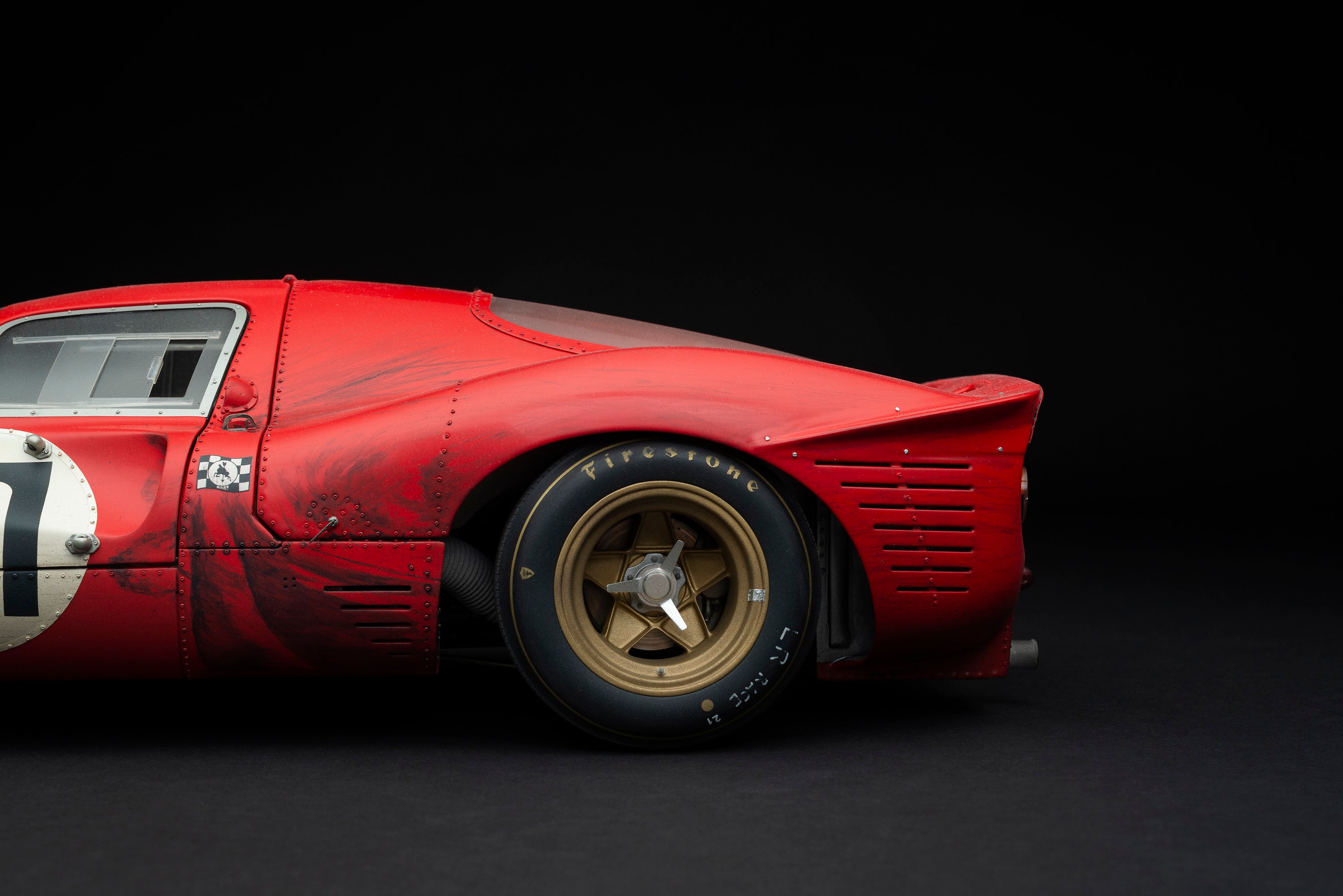 フェラーリ330P4-1967ルマン-2位-クラス優勝-レースウェザード 