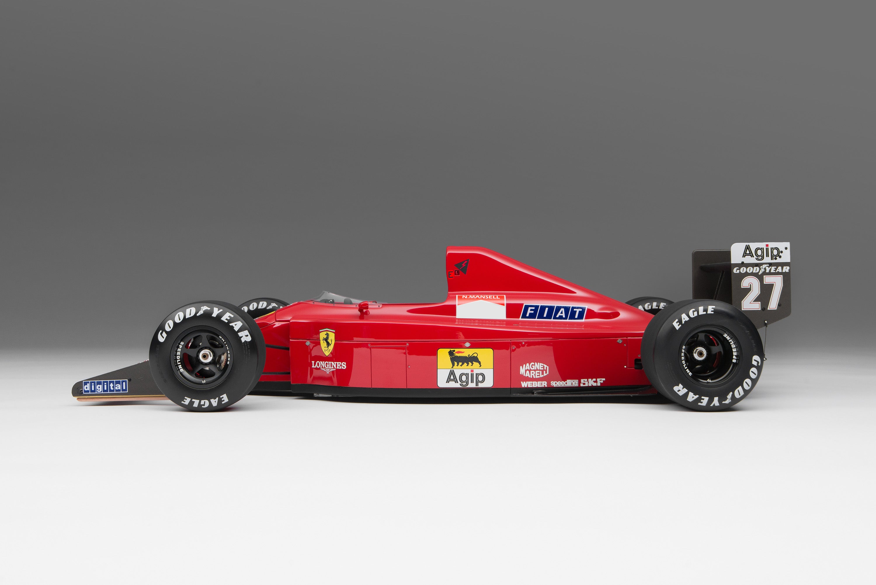 Ferrari F1-89 (640) British GP (1989) - Gerhard Berger – Amalgam 