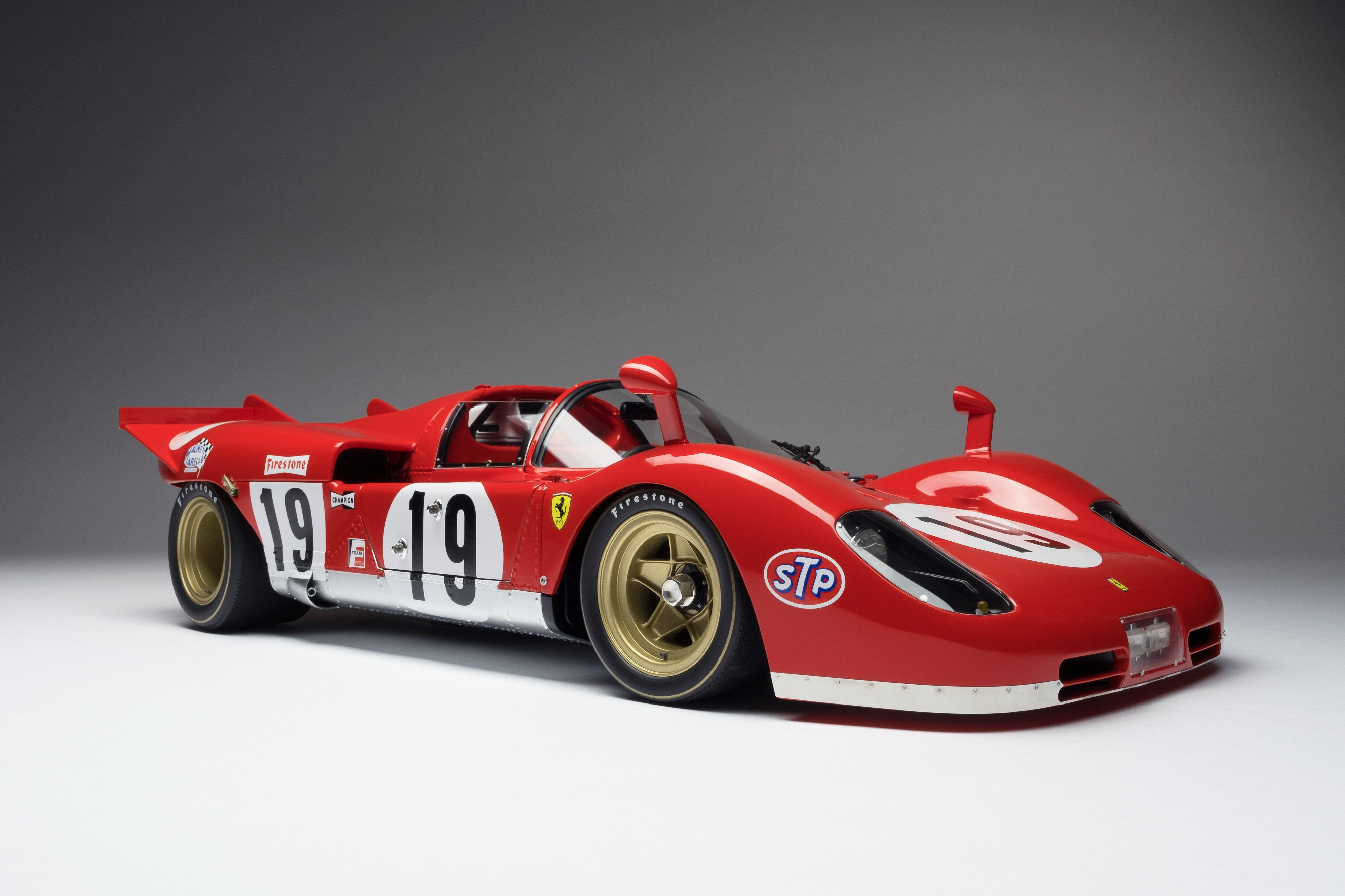 1/18 Mattel Elite フェラーリ 512S 1970 セブリング