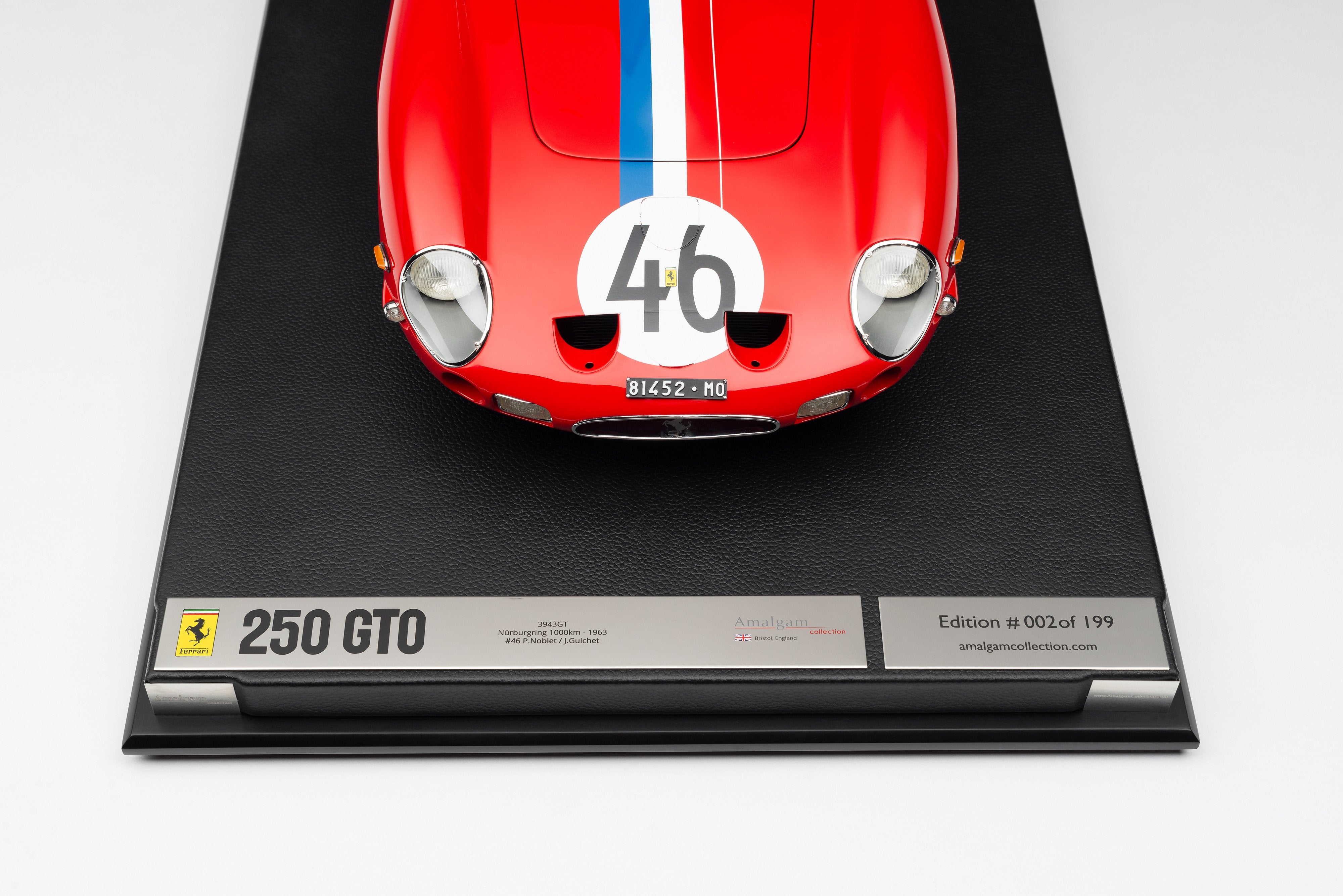 Ferrari 250 GTO - 3943GT - 1963 Nürburgring 1000km Class Winner 