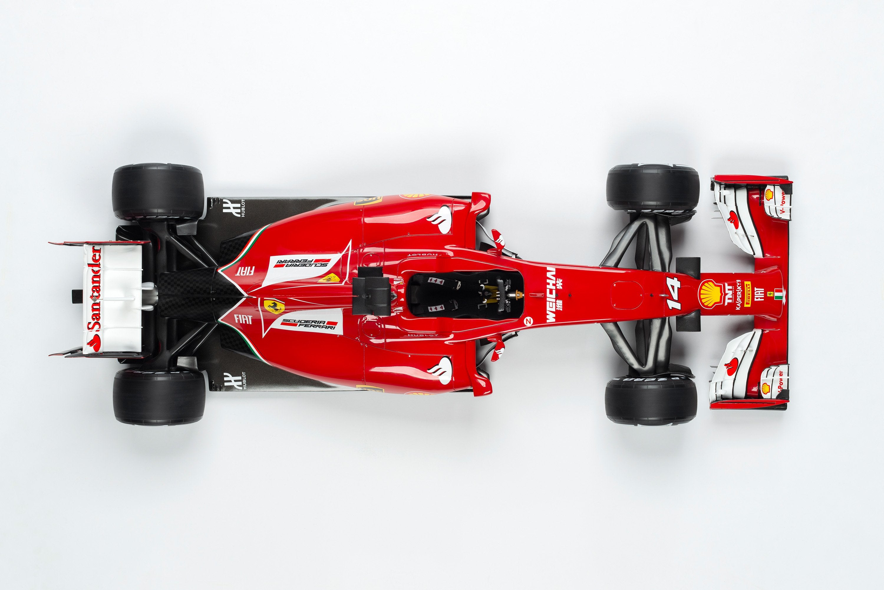 即決 1/20 フェラーリ F14 Turbo 2014 - プラモデル