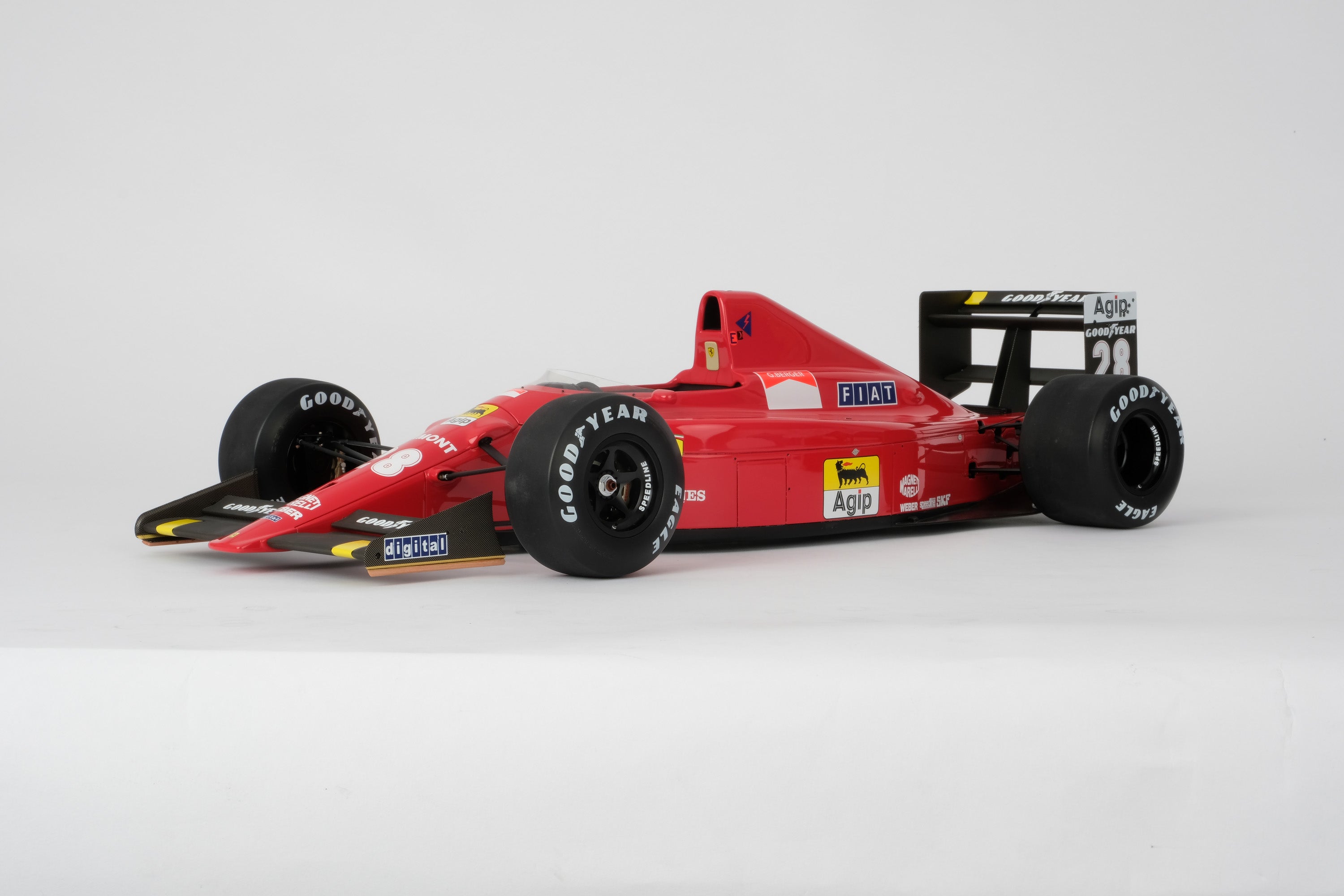Ferrari F1-89 (640) British GP (1989) - Gerhard Berger – Amalgam 